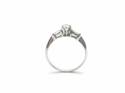 18ct White Gold Diamond Solitaire Ring