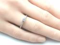 18ct White Gold Diamond Solitaire Ring