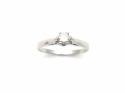 Platinum Diamond Solitaire Ring