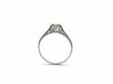 Platinum Diamond Solitaire Ring