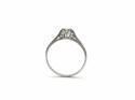 Platinum Diamond Solitaire Ring