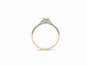 18ct Yellow Gold Diamond Solitaire Ring