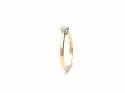 18ct Yellow Gold Diamond Solitaire Ring