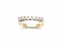 14ct Yellow Gold CZ Eternity Ring