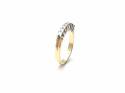 14ct Yellow Gold CZ Eternity Ring