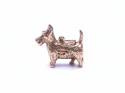 9ct Terrier Type Dog Charm