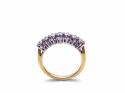 18ct Yellow Gold Diamond 7 Stone Ring