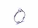 Platinum Diamond Solitaire Ring