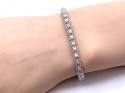 14ct White Gold Diamond Bracelet 2.50ct