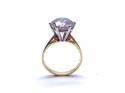 18ct Yellow Gold Diamond Solitaire Ring 5.05ct