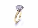 18ct Yellow Gold Diamond Solitaire Ring 5.05ct