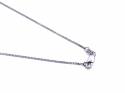 18ct White Gold Diamond Pendant & Chain 0.50ct