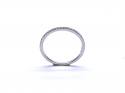 Platinum Diamond Eternity Ring 0.10ct