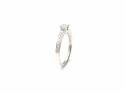 18ct White Gold Diamond Solitaire Ring