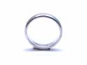 18ct White Gold Plain Wedding Ring