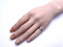 18ct White Gold Plain Wedding Ring