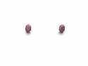 9ct Yellow Gold Ruby Stud Earrings