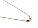 9ct Yellow Gold Trace Chain 18 Inch