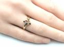 18ct Sapphire & Diamond Fancy Ring