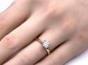 18ct Yellow Gold Diamond Solitaire ring 0.90ct