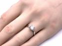 Platinum Diamond Solitaire Ring 1.18ct