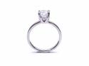 Platinum Diamond Solitaire Ring 1.18ct