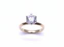 18ct Yellow Gold Diamond Solitaire Ring 1.51ct