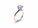 18ct Yellow Gold Diamond Solitaire Ring 1.51ct