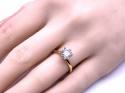 18ct Yellow Gold Diamond Solitaire Ring 1.51ct