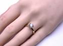 18ct Yellow Gold Diamond Solitaire Ring 1.05ct