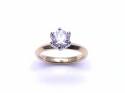 18ct Yellow Gold Diamond Solitaire Ring 1.05ct