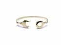 9ct Yellow Gold Babies Torque Spanner Bangle