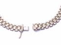 9ct Yellow Gold Panther Collar Necklet