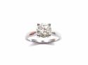 Platinum Diamond Solitaire Ring 1.52ct