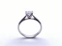 Platinum Diamond Solitaire Ring 0.61ct