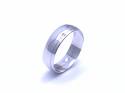 9ct White Gold Wedding Ring 6mm