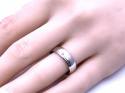 9ct White Gold Wedding Ring 6mm