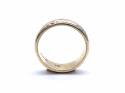 9ct Yellow Gold Patterned wedding Ring
