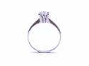 18ct Moissanite Solitaire Ring