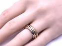 18ct Russian Band Design Ring