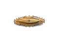An Old 9ct Yellow Gold Brooch Birmingham 1906