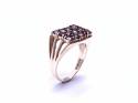 9ct Garnet Pave Ring