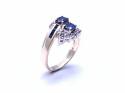 14ct Sapphire & Diamond Ring