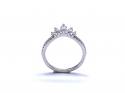 Platinum Diamond Fairytale Eternity Ring 0.55ct