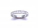 Platinum Emerald Cut Diamond Eternity Ring 1.00ct