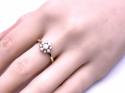 9ct Yellow Gold Opal Cluster Ring