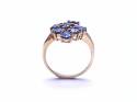 9ct Sapphire & Diamond Dress Ring