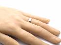 9ct Plain D Shaped Wedding Ring 5mm