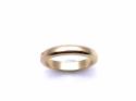 9ct Small Size Plain Wedding Ring 3mm