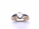 9ct Yellow Gold CZ Ring